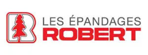 Les Épandages Robert logo with tree icon.