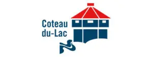 Coteau du-Lac logo with red roof.