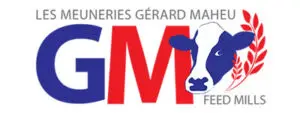 Gérard Maheu Feed Mills logo with cow.
