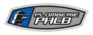 Plomberie PHCB logo with faucet design.