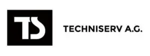 Techniserv A.G. logo with stylized initials.
