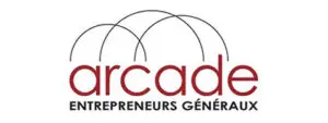 Arcade Entrepreneurs Généraux logo with arches.
