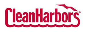 Clean Harbors logo with red text and bird.