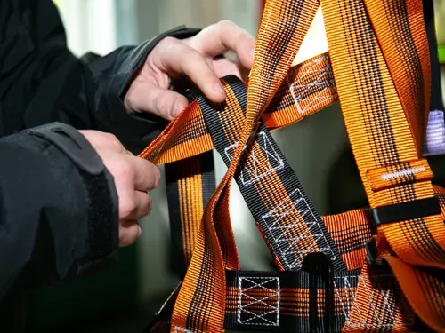 Inspection harnais valleyfield, harness inspection